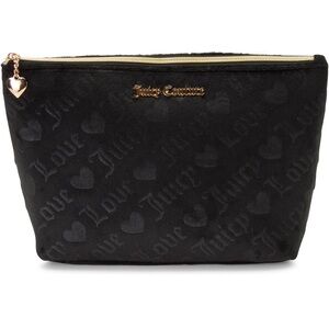 Juicy Couture Black Makeup Bag Cosmetics Organizer